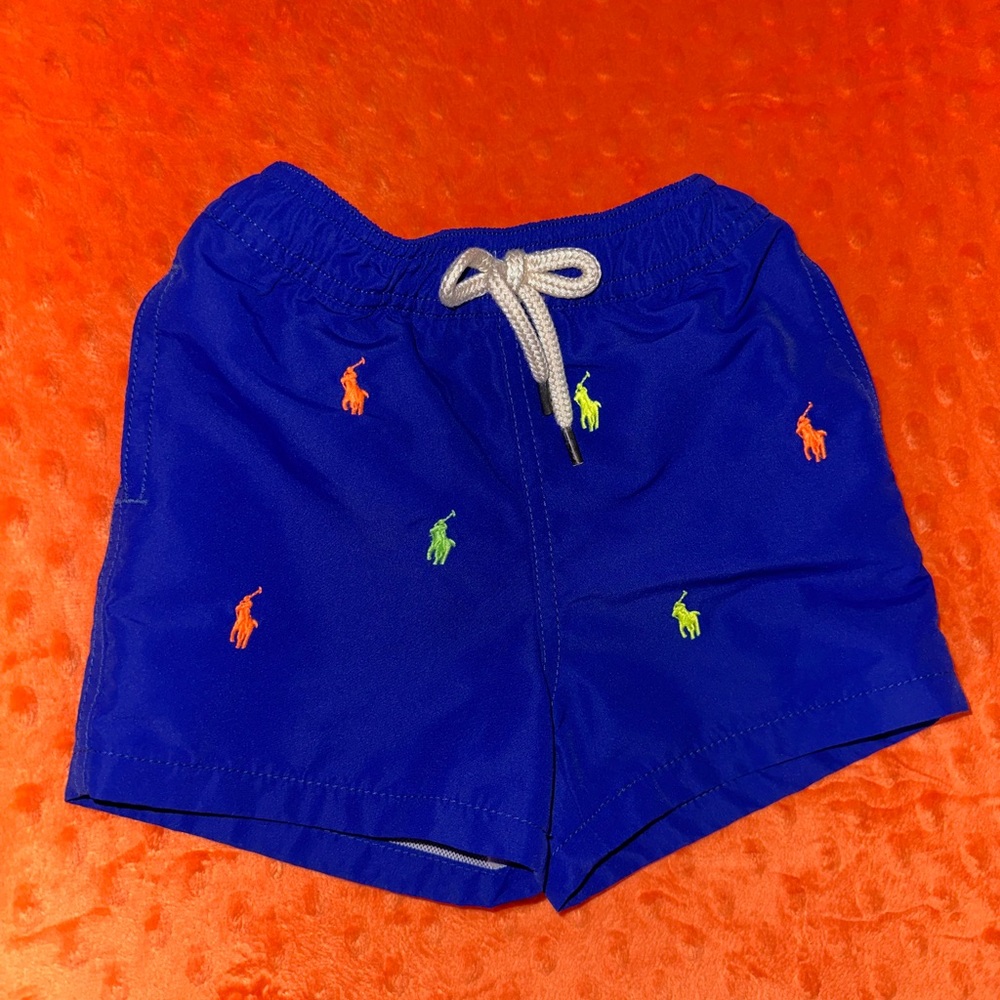 Infant Ralph Lauren Swim Trunks